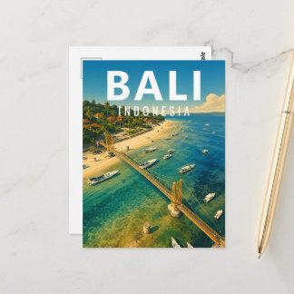 Vintage Bali vykort – Nusa Lembongan-bron