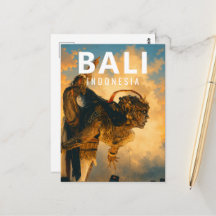 Vintage Bali vykort – Sapa Warang Ogoh-Ogoh