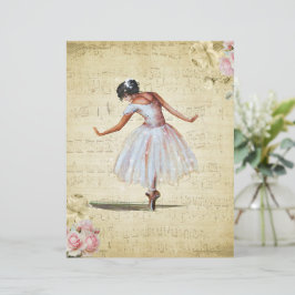 Vintage ballerina