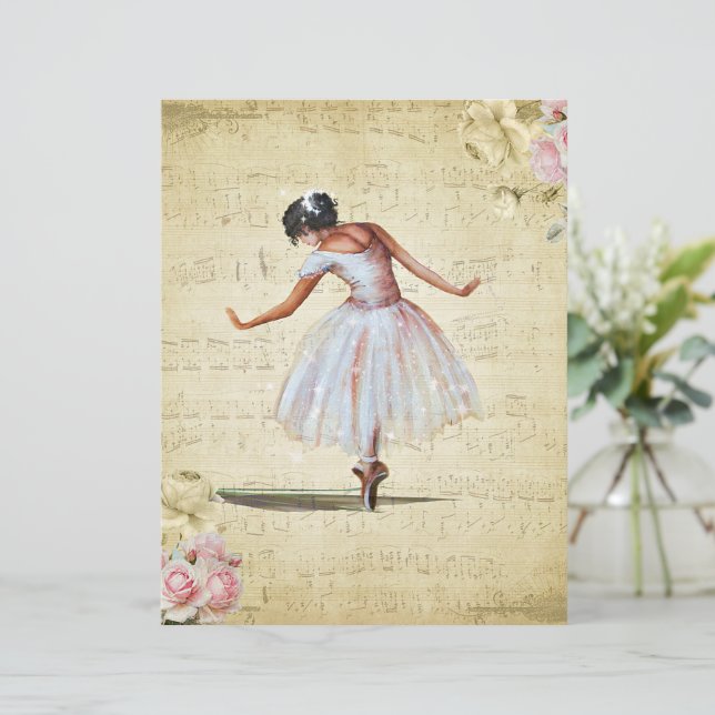 Vintage ballerina (Stående Fram)
