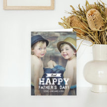 Vintage band faders dag fotokort