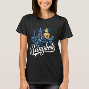 Vintage Bangkok City Thailand Asia Culture Souveni T Shirt