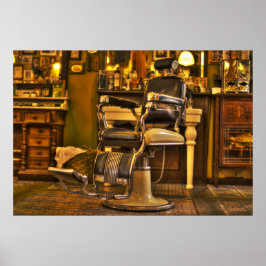 Vintage Barber Shop-Anpassningsbarna Retro Hair Sa Poster