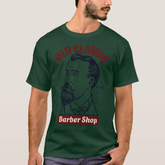 Vintage Barber Shop Haricut and Shave T Shirt