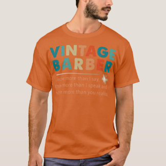 Vintage Barber vet mer T Shirt