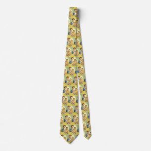 Vintage Barn, Cute Lycklig Småbarn Smile Flaska Slips