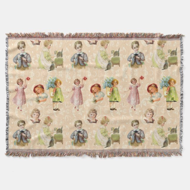 Vintage Barn Filt (Framsidan)