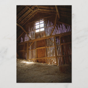 Vintage Barn Inbjudningar