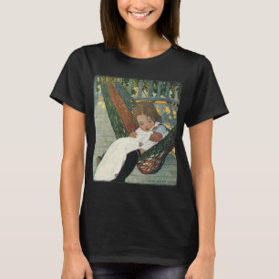 Vintage Barn med en docka av Jessie Willcox Smith T Shirt