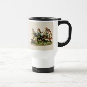 Vintage Barn- och Hundvagn Resemugg