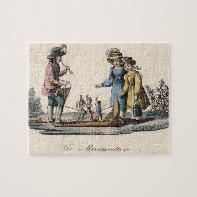 Vintage Barn Puppets Antique Pussel (Horisontell)