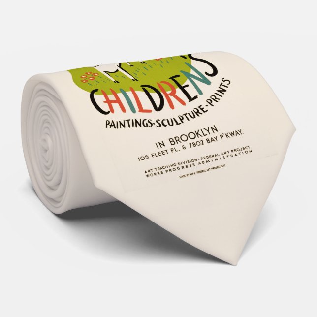 Vintage Barns konsthund Slips (Rullad)