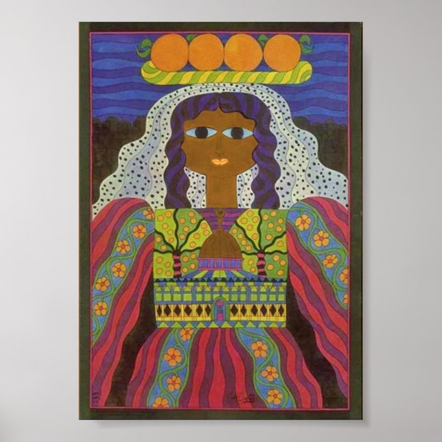 Vintage Barns Palestina Poster (Framsidan)