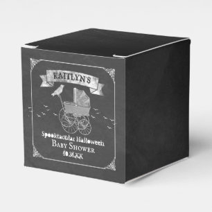 Vintage Barnvagn Halloween Baby Shower Presentaskar