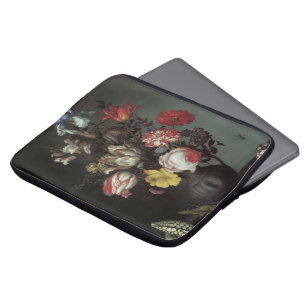 Vintage Barockblommor av Balthasar van der Ast Laptop Sleeve