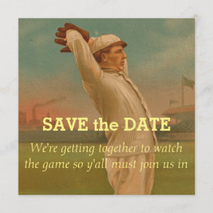 Vintage Baseball 1 Spara Datumet