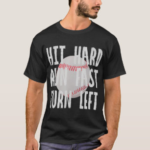 Vintage Baseball Älskare Gift Manar Slå hard Sprin T Shirt