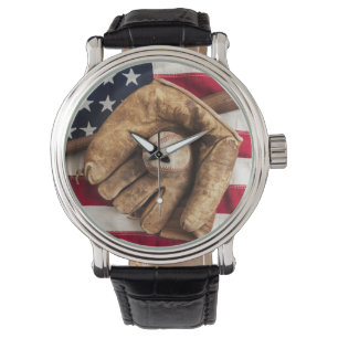 Vintage Baseball Armbandsur