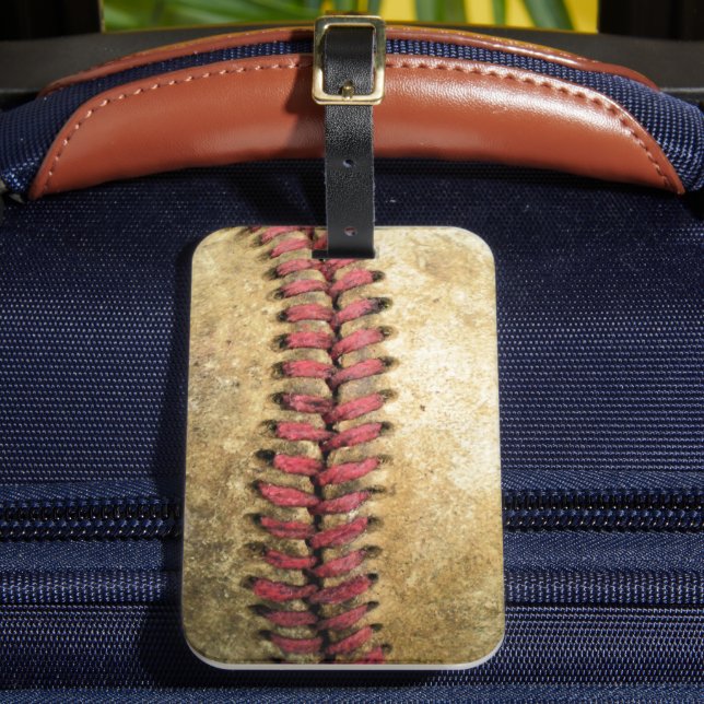 Vintage Baseball Bagagebricka (Framsida Insitu 2)