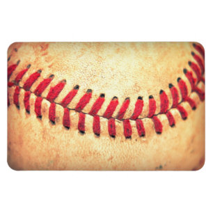 Vintage baseball boll magnet