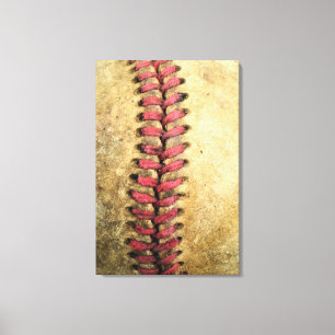Vintage Baseball Canvastryck