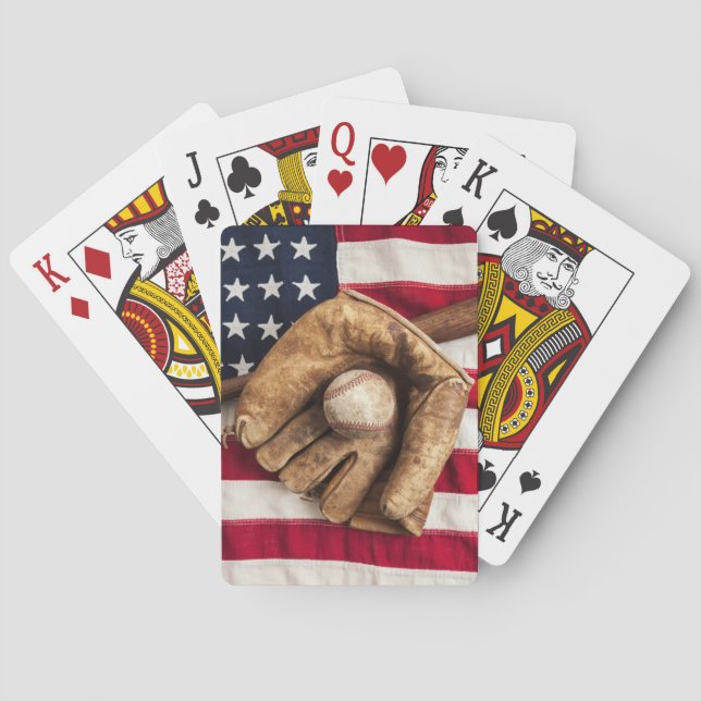 Vintage Baseball Casinokort (Baksidan)