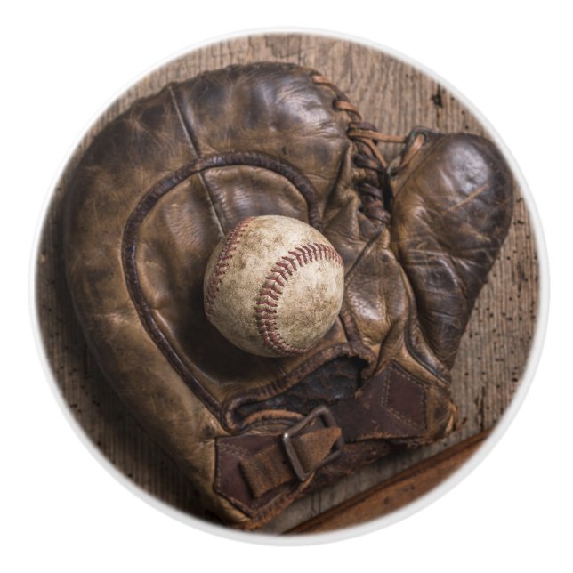 Vintage Baseball Equipment Knopp (Framsidan)