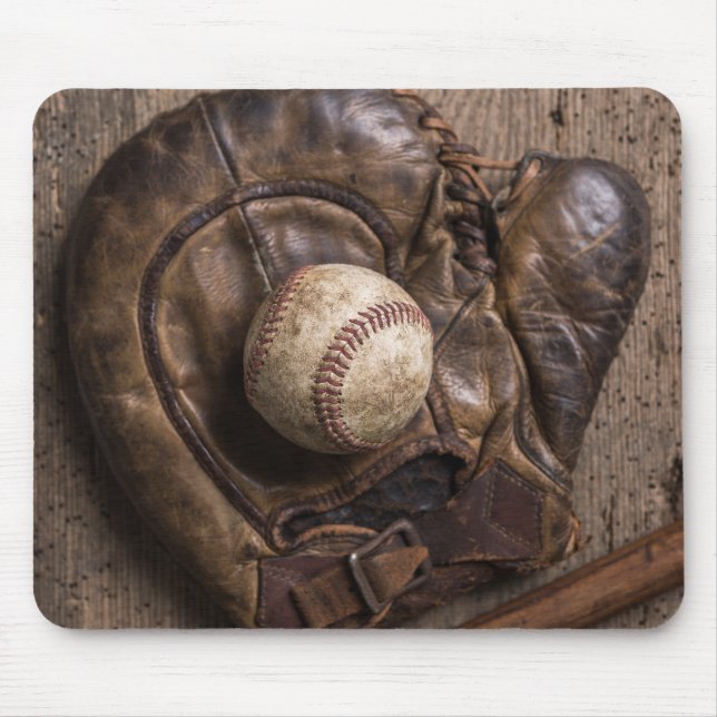 Vintage Baseball Equipment Musmatta (Framsidan)