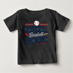 Vintage Baseball Grandpa T Shirt