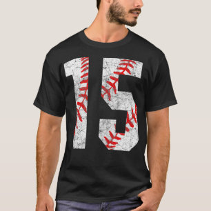 Vintage Baseball Mamma 15 Jersey Baseball Favorite T Shirt