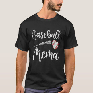 Vintage Baseball Mema Baseball T Shirt