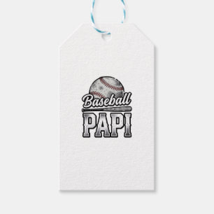 Vintage Baseball Papi Distressed Pappa Tröja Desig Presentetikett