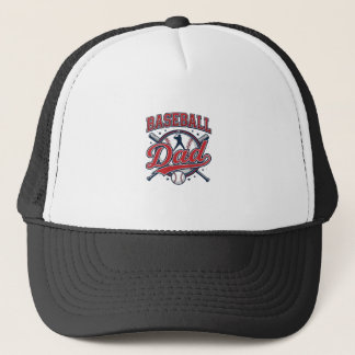 Vintage Baseball Pappa Tröja Design_1 Keps
