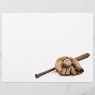 Vintage Baseball Reklamblad