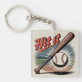 Vintage Baseball "Slå IT" Retro Sports