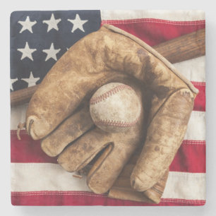 Vintage Baseball Stenunderlägg
