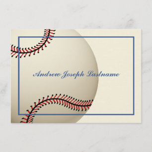 Vintage Baseball-Tack - platta kort