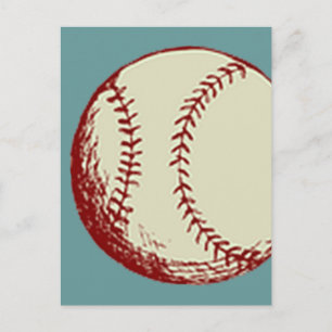 Vintage Baseball Vykort