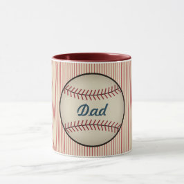 Vintage baseboll-fader-mugg mugg