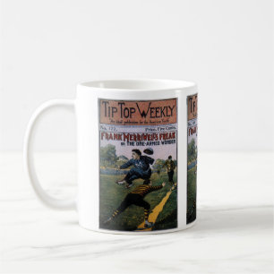 Vintage Baseboll, Tip Top Weekly Magazine Omslag Kaffemugg