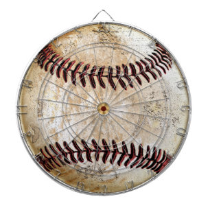 Vintage basebolldartboard för ditt herrum piltavla