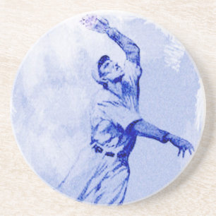 vintage basebollfält, sandsten underlägg