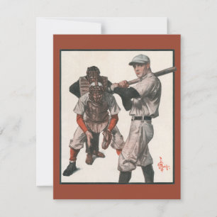 Vintage basebollspelare