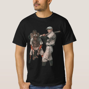 Vintage basebollspelare t-shirt