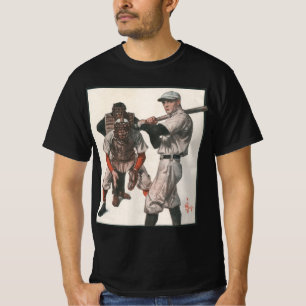 Vintage basebollspelare tee shirt