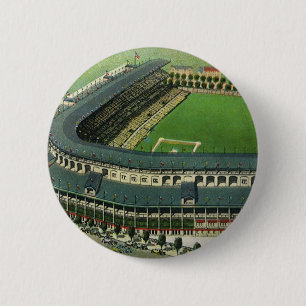 Vintage basebollstadion, flygbild knapp