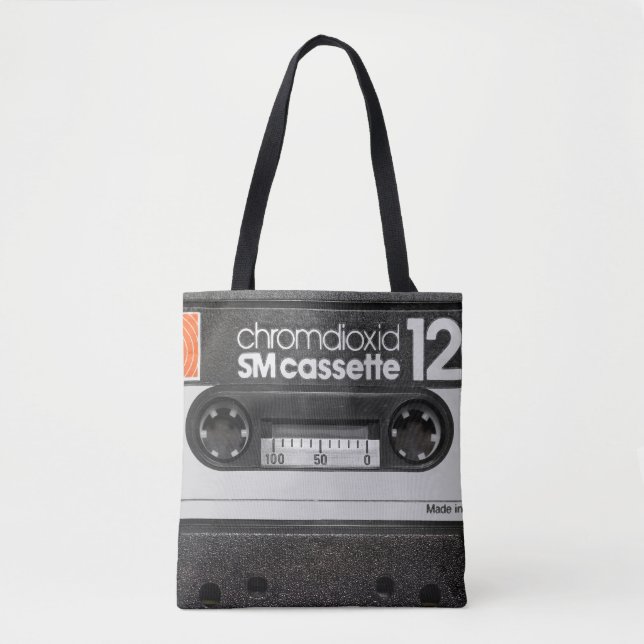 Vintage BASF-kassett: Samlarobjekt Tygkasse (Framsida)