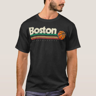 Vintage Basketball Boston City B-Boll Retro Rand T Shirt