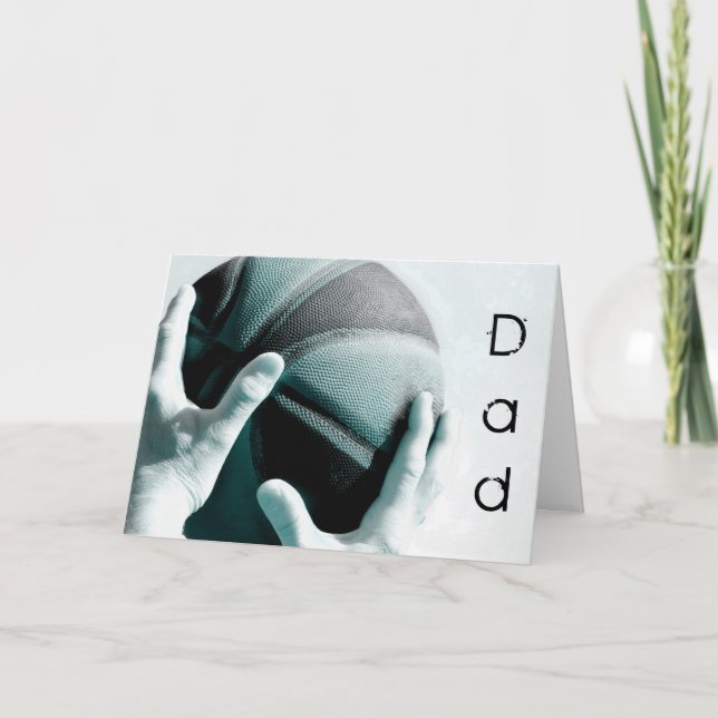 Vintage Basketball Kort (Framsida)