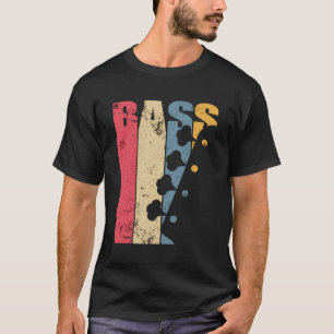 Vintage Bass Guitar T Shirt